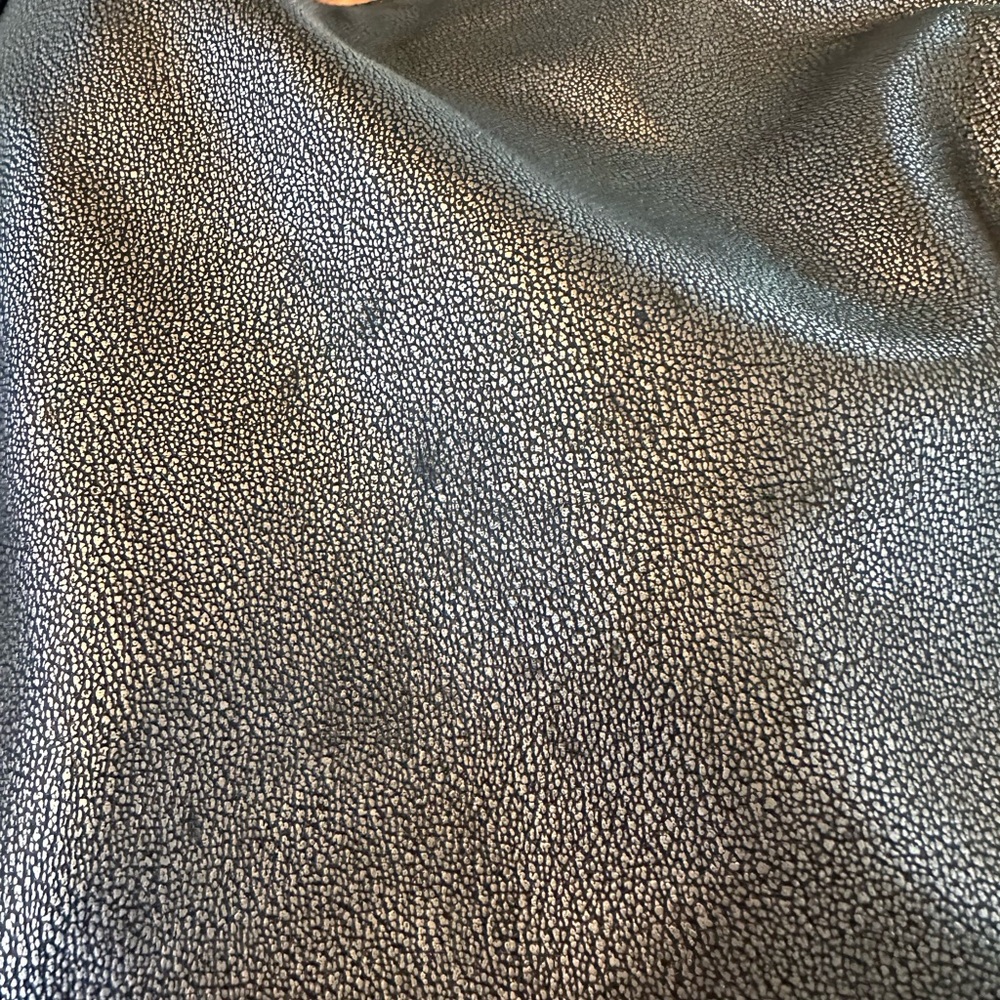 Coach Edie 31 metallic gunmetal Leather Tote Bag - Picture 11 of 15